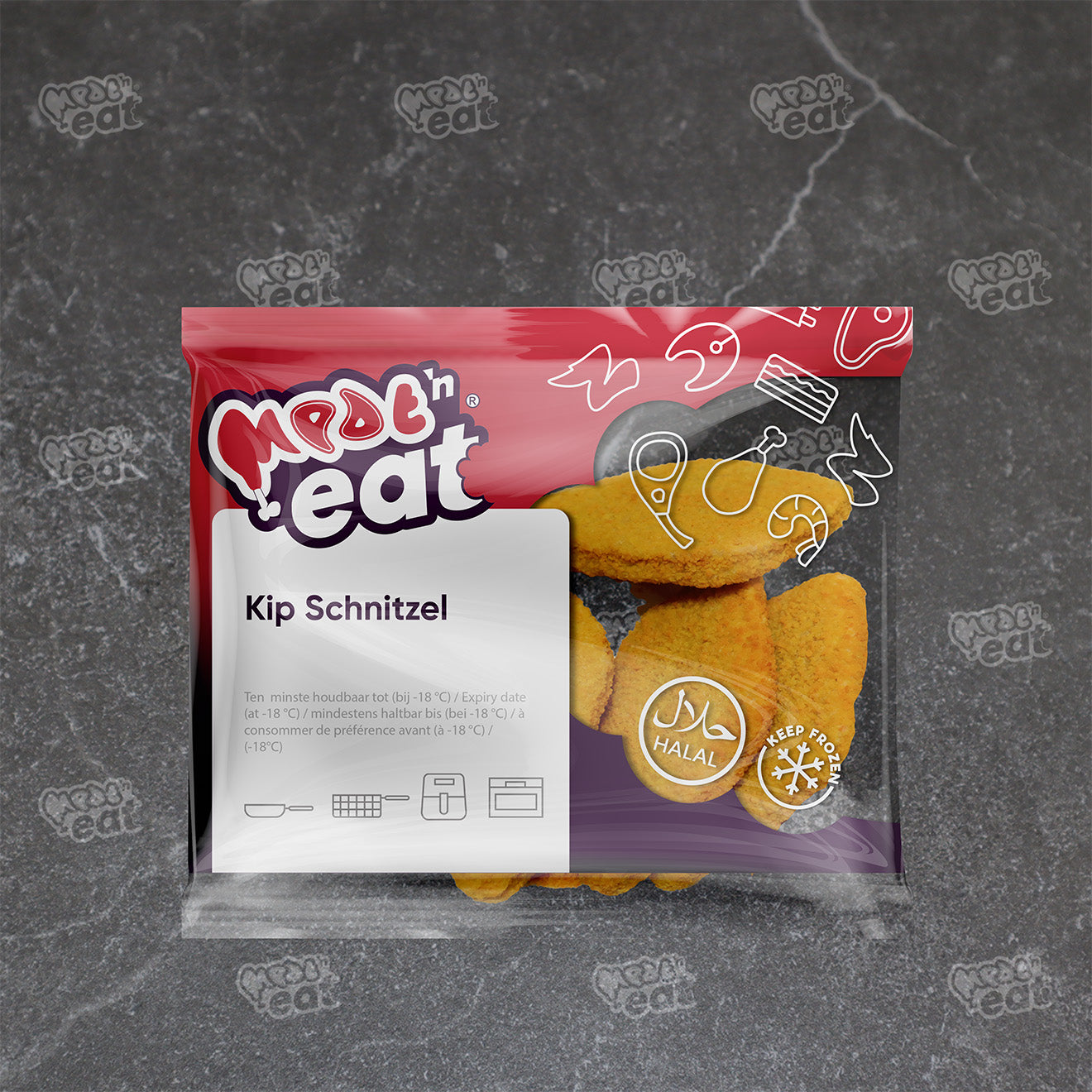 Kip Schnitzel 800 gram